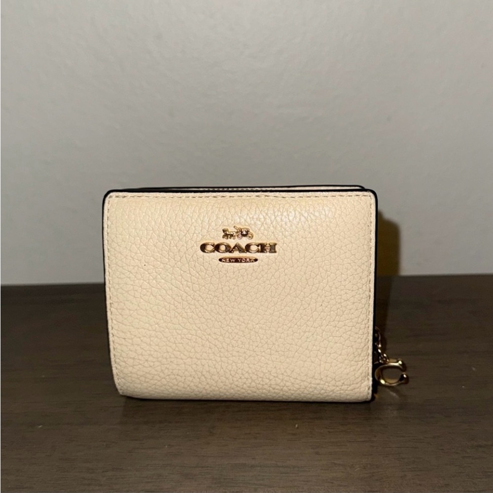 Coach snap wallet